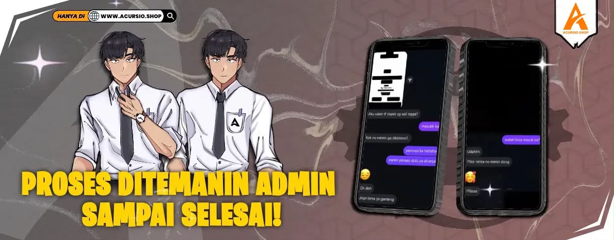 Proses Ditemani Admin Sampai Selesai